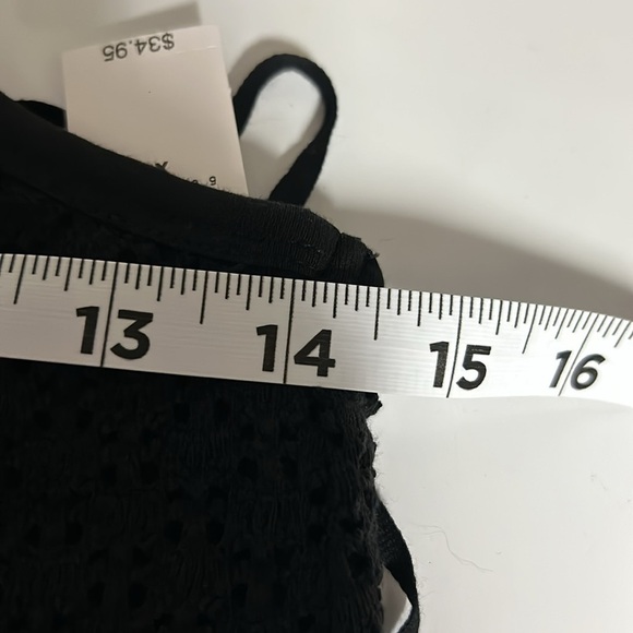 NWT Gap Crochet Black Halter Top -Size X-Small - Picture 8 of 9
